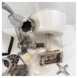 Rival Grind-O-Mat Meat Grinder - Vintage Manual with Attachments