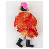 Chinese style Doll - Red Silk Costume with Headdress, Boxed
