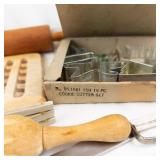 Martha by Mail 15-Pc Cookie Cutter Set - Vintage Sugar & Butter Molds & Kitchen Tools