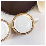 Campbell's Up! Mugs (2) & 6 Aluminum Cups - Vintage Plastic Kitchenware