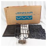Jenn-Air Griddle Kit Model 87708 with Grill Rack & Coal Plates