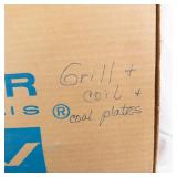 Jenn-Air Griddle Kit Model 87708 with Grill Rack & Coal Plates