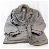 Filson Genuine Wool Mackinaw Coat - Gray 100% Virgin Wool, Seattle