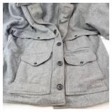 Filson Genuine Wool Mackinaw Coat - Gray 100% Virgin Wool, Seattle