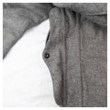 Filson Genuine Wool Mackinaw Coat - Gray 100% Virgin Wool, Seattle