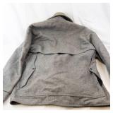 Filson Genuine Wool Mackinaw Coat - Gray 100% Virgin Wool, Seattle