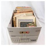 Vintage Sheet Music & Songbook Collection in Box