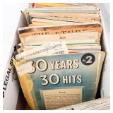 Vintage Sheet Music & Songbook Collection in Box
