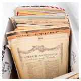 Vintage Sheet Music & Songbook Collection in Box