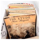 Vintage Sheet Music & Songbook Collection in Box