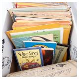 Vintage Sheet Music & Songbook Collection in Box