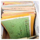 Vintage Sheet Music & Songbook Collection in Box