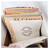 Vintage Sheet Music & Songbook Collection in Box