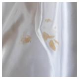 Bridal Lace-Embroidered Wedding Dress With Pearl Button Back & Train