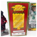 Soft Expressions Holiday Classics Porcelain Dolls (Lot of 3)