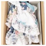 Decor & More Emily & Amy 14-inch Porcelain Dolls - Boxed Set of 2