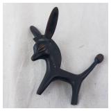 Walter Bosse Donkey Sculpture - 1950s MCM Taxco Cast Bronze