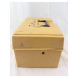 Plano Yellow Plastic Tackle Box with Divided Top Tray (Two-Tier)