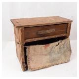 Miniature Dollhouse Furniture Set - Wooden Desk, Table and Chair & Silverware, Mailbox