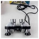 Vintage Pentax K15 Prism Binoculars 6x15 with Leather Case