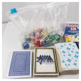 Phase 10 Game Box with Aviator Jumbo Index Cards, Shalom & All Access Branson Decks, Dice
