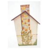 Vintage Marx tin lithograph dollhouse. 1950s (w/accessories)