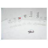 New wine glasses, variety of sizes. Dayton MN