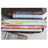 Wicker Coffee Table Basket Full of Books and more