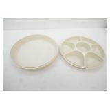 Covered Tupperware Vegetable Tray