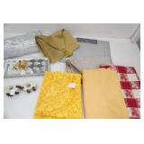 NEW & Vintage Table Linens and Napkin Rings