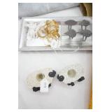 NEW & Vintage Table Linens and Napkin Rings