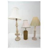 3ct Table Lamps