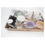 Mugs, Tumblers, Ceramic Butterfly Tea Pot