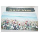 Large Canvas Prints, Wooden Wall Decor