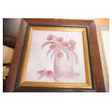 Mirror and Floral Art Prints