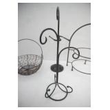 Paper Towel Holders, Metal baskets, metal mug holder (mugs not included) and more