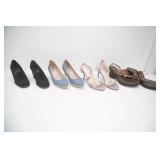 Womens Shoes 4ct: Size 7.5, 9, 40, 40