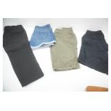 womens shorts size 12, capris size 10p