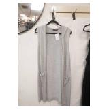 (3ct) New/Like New Black Jumper, Maroon Dress, Grey Sweater Cover. Size L, 6P, L