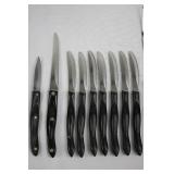Cutco Knife Set in Wooden Block with Carving Fork - Assorted Knives Included in Collection Cutco Knife Set in Wooden Block with Carving Fork - Assorted Knives Included in Collection