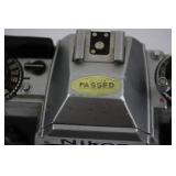 Nikon FG 35mm SLR Camera Body - Includes Pentax-K Lens & Hood(Does NOT fit into Nikon Camera) (Japan Made) Nikon FG 35mm SLR Camera Body - Includes Pentax-K Lens & Hood(Does NOT fit into Nikon Camera) (Japan Made)