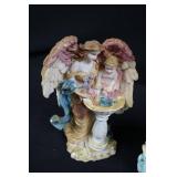 Angel Figurines & Decorative Plate (Lot of 8) Many Sizes Angel Figurines & Decorative Plate (Lot of 8) Many Sizes
