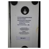 Magnolia Home Book Ends - Set of 2 Whitewash Wood - Vintage Style Shelf Decor 10'Tall Magnolia Home Book Ends - Set of 2 Whitewash Wood - Vintage Style Shelf Decor 10'Tall