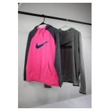 Nike Therma-FIT Hoodie - Pink/Gray, Size XL (2) Nike Therma-FIT Hoodie - Pink/Gray, Size XL (2)