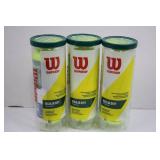 Wilson Championship Regular Duty Tennis Balls (Lot of 3) Wilson Championship Regular Duty Tennis Balls (Lot of 3)