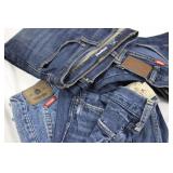 Wrangler, Levi's & Hollister Denim Jeans Lot - 32x32/32x34 Mixed Sizes (Lot of 4) Wrangler, Levi's & Hollister Denim Jeans Lot - 32x32/32x34 Mixed Sizes (Lot of 4)