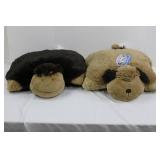 Pillow Pets Plush Dogs - Brown & Tan (Lot of 2) Pillow Pets Plush Dogs - Brown & Tan (Lot of 2)