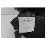 Threshold Throw Blanket Gray 50 x 60 in 100% Polyester Threshold Throw Blanket Gray 50 x 60 in 100% Polyester