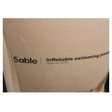 Sable SA-HF041 Inflatable Swimming Pool - 88.5 In Diameter, 21 In Height (New in box) Sable SA-HF041 Inflatable Swimming Pool - 88.5 In Diameter, 21 In Height (New in box)