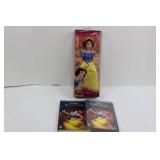 Disney Snow White Princess Figure in Box & Snow White 2-Disc DVD Set Disney Snow White Princess Figure in Box & Snow White 2-Disc DVD Set